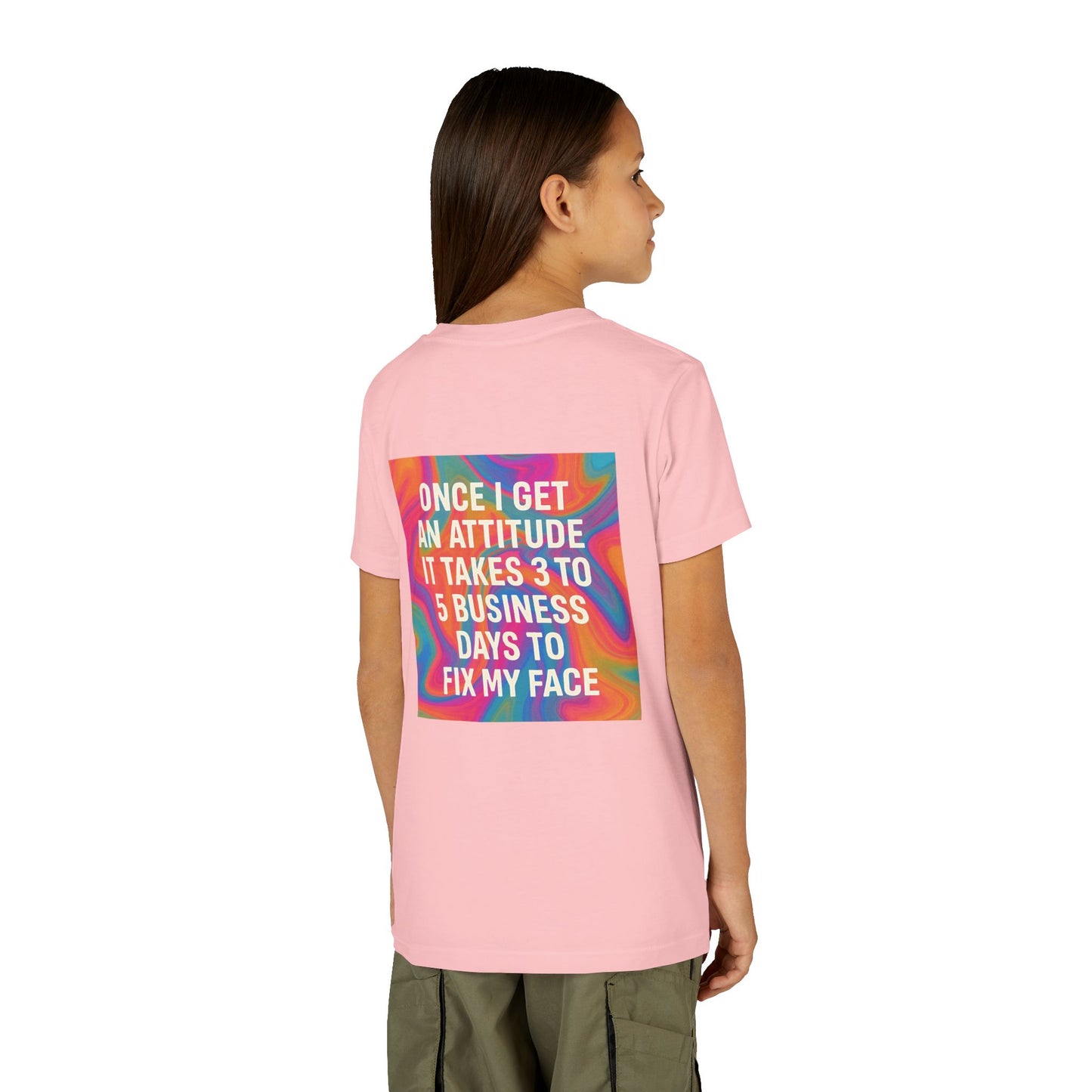 Fix My Face Youth Unisex Short Sleeve Crewneck Tee
