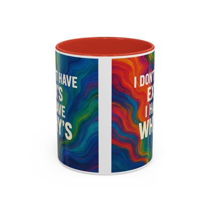 X's And Y's 2-Tone Coffee Mug
