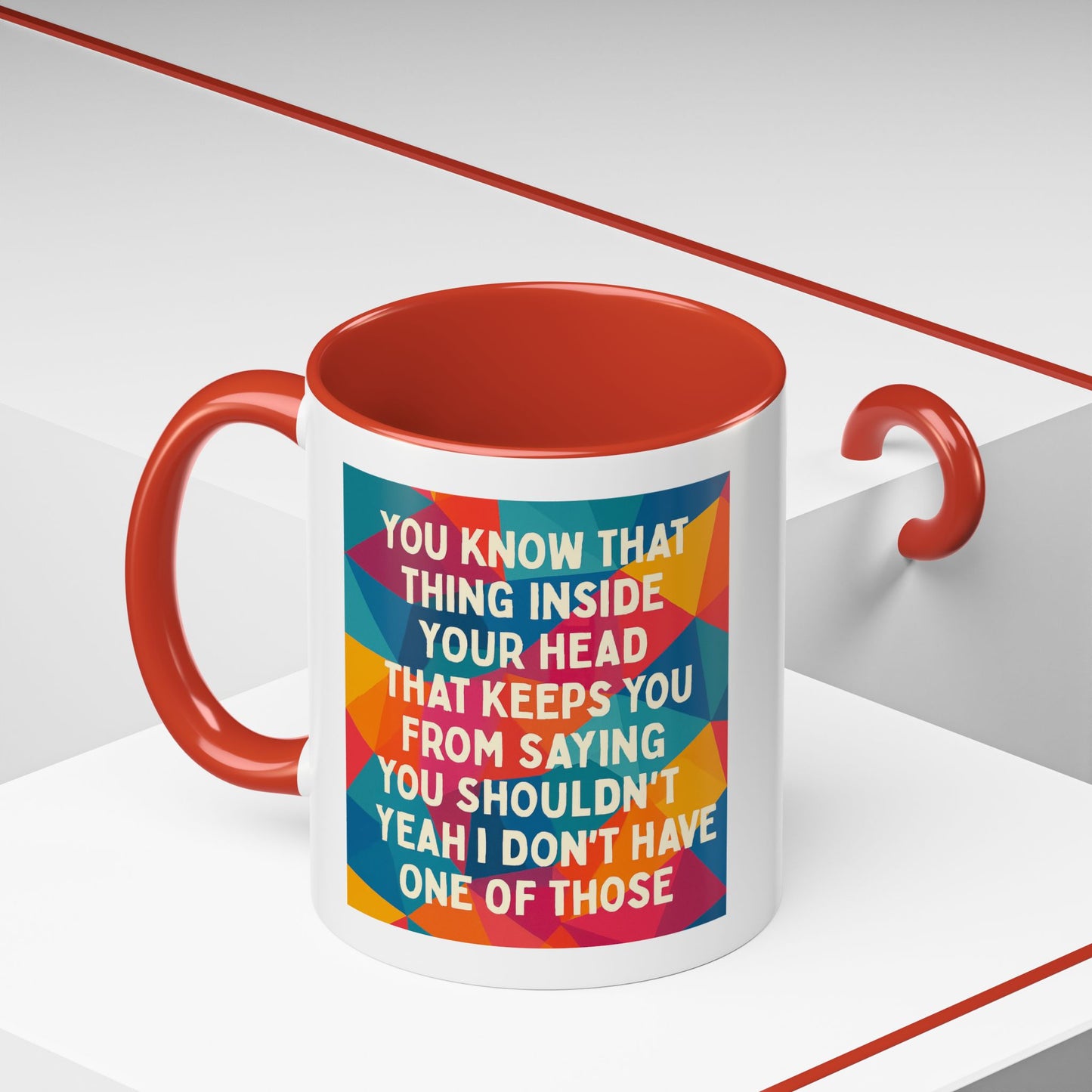 No Filter 2-Tone Coffee Mug