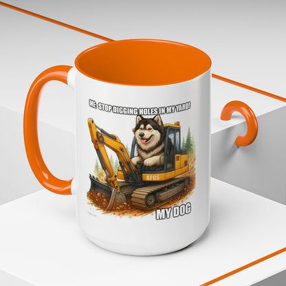 Digmaster 2000 2-Tone Coffee Mug
