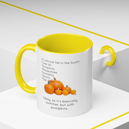 Fall In The South 2-Tone Coffee Mug