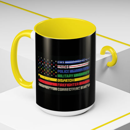 First Responder 2-Tone Coffee Mug