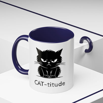 CAT-titude 2-Tone Coffee Mug