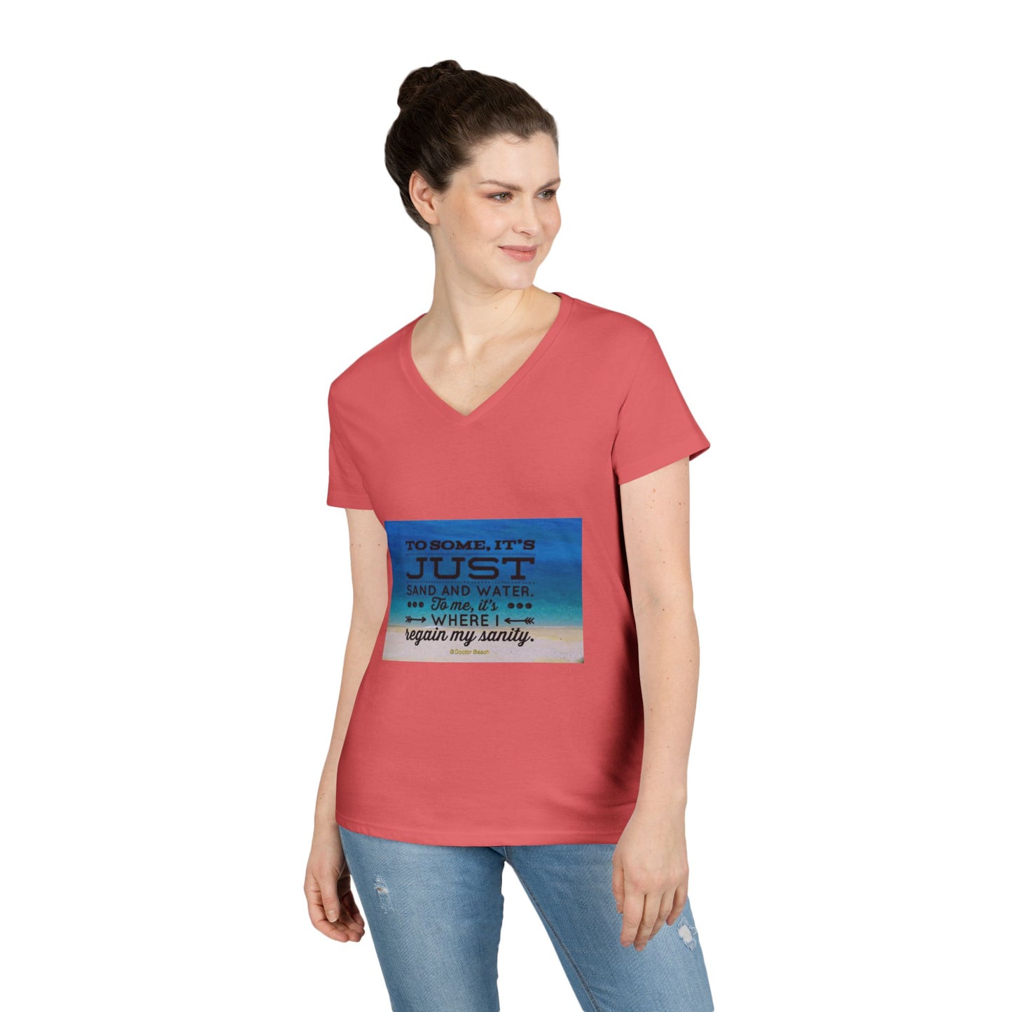 Dr. Beach Women's V-Neck T-Shirt
