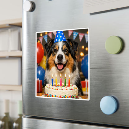 Birthday Buddy Aussie Vinyl Decal