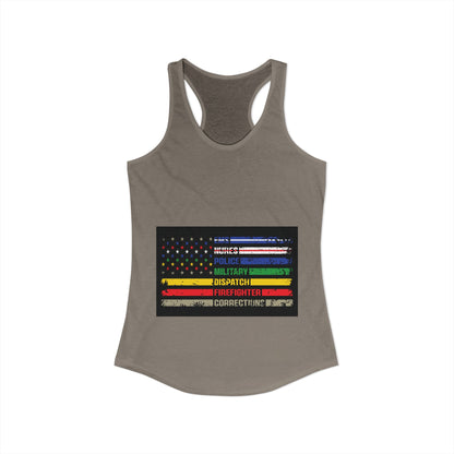 First Responder Women's Racerback Tank
