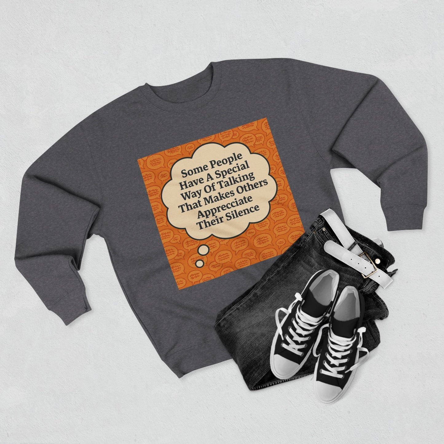 Special Way Of Talking Unisex Crewneck Sweatshirt