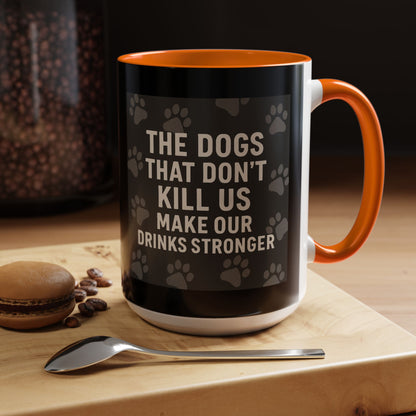 Drinks Stronger 2-Tone Coffee Mug