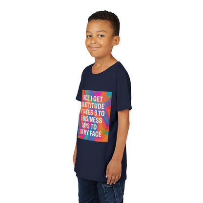 Fix My Face Youth Unisex Short Sleeve Crewneck Tee