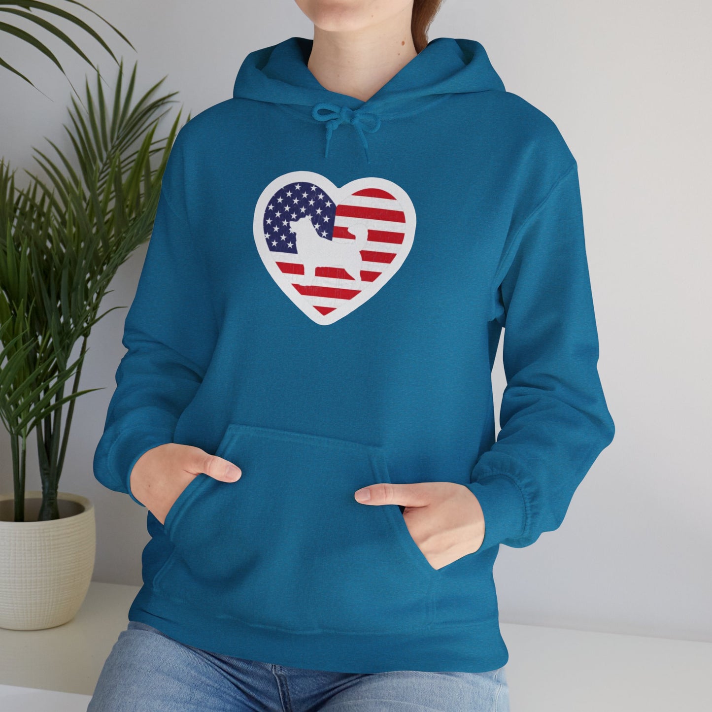 Malamute Flag Unisex Hoodie