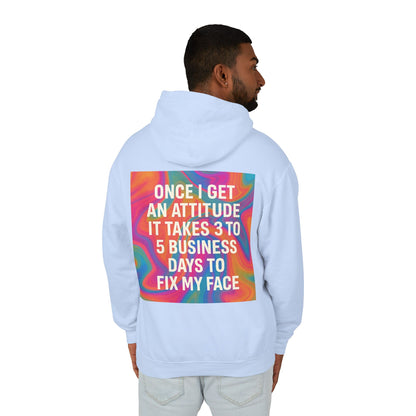Fix My Face Unisex Lightweight Hoodie