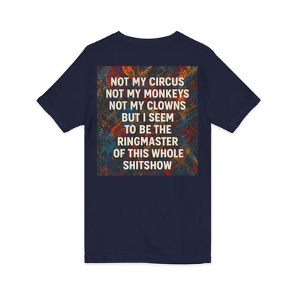 Ringmaster Unisex Short Sleeve V-Neck Tee