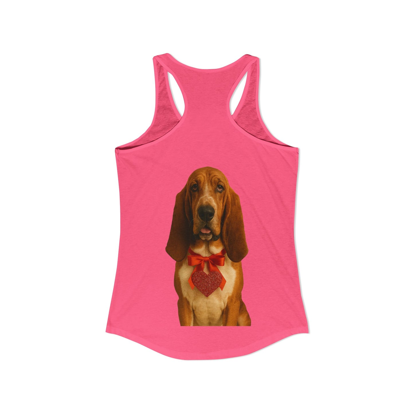 Cupid's Companion Basset Women's Racerback Tank