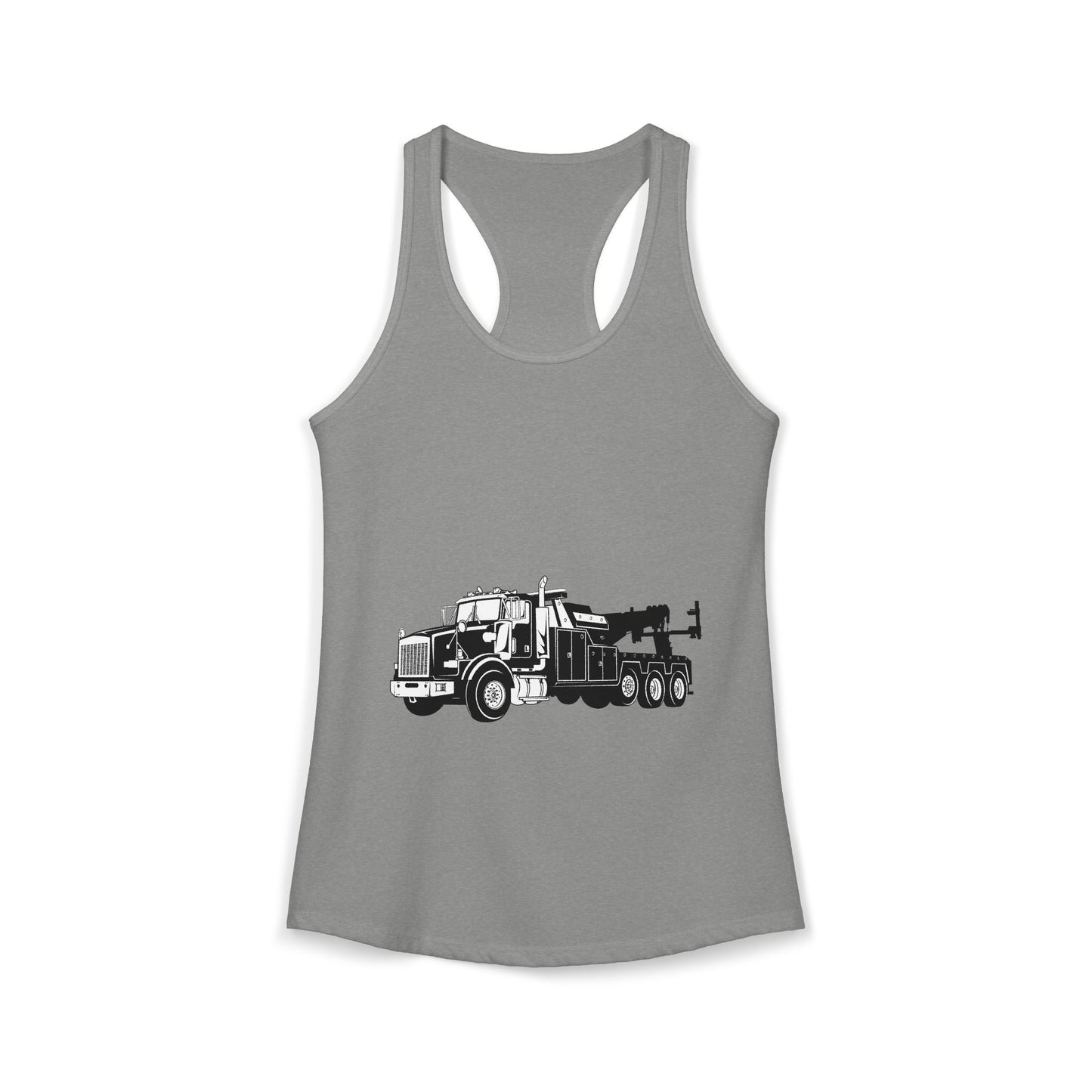 Heavy Tow Truck Women's Racerback Tank