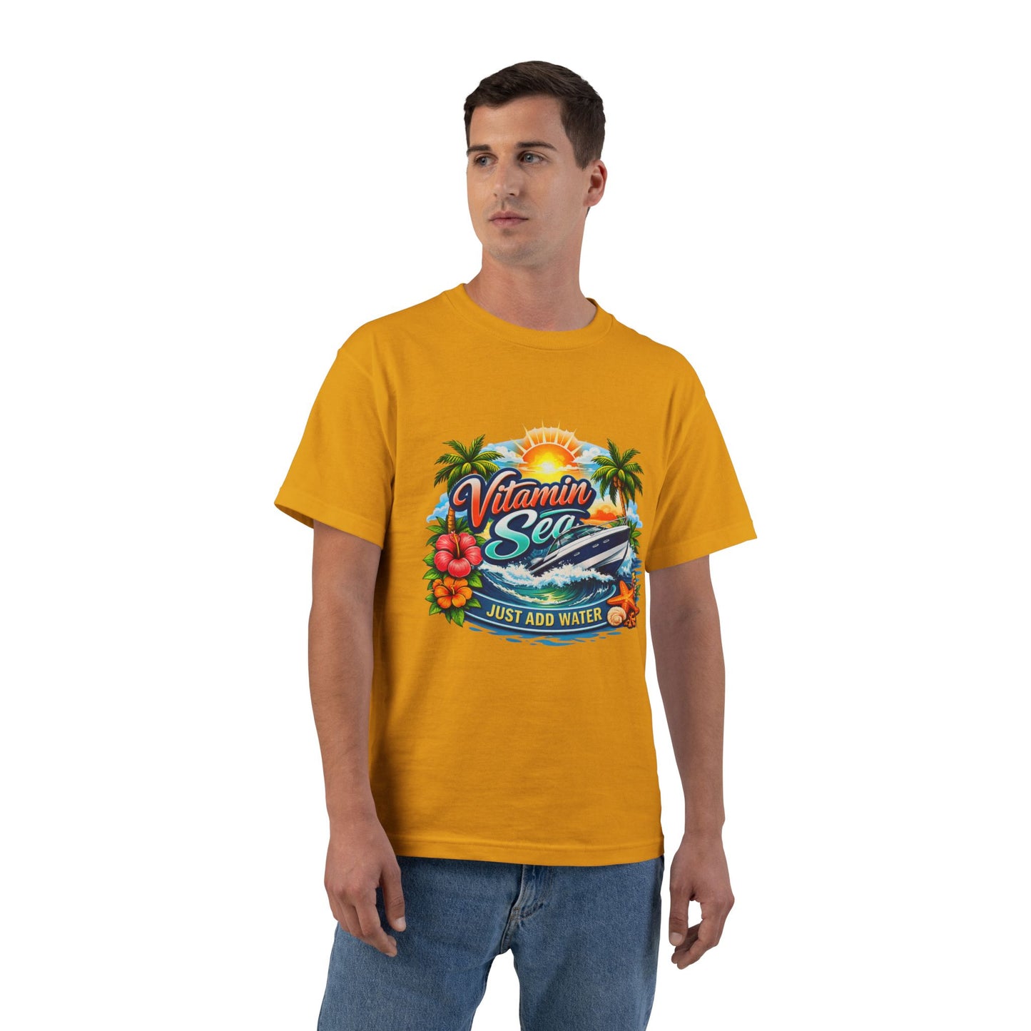 Vitamin Sea Men's Short-Sleeve Crewneck Tee