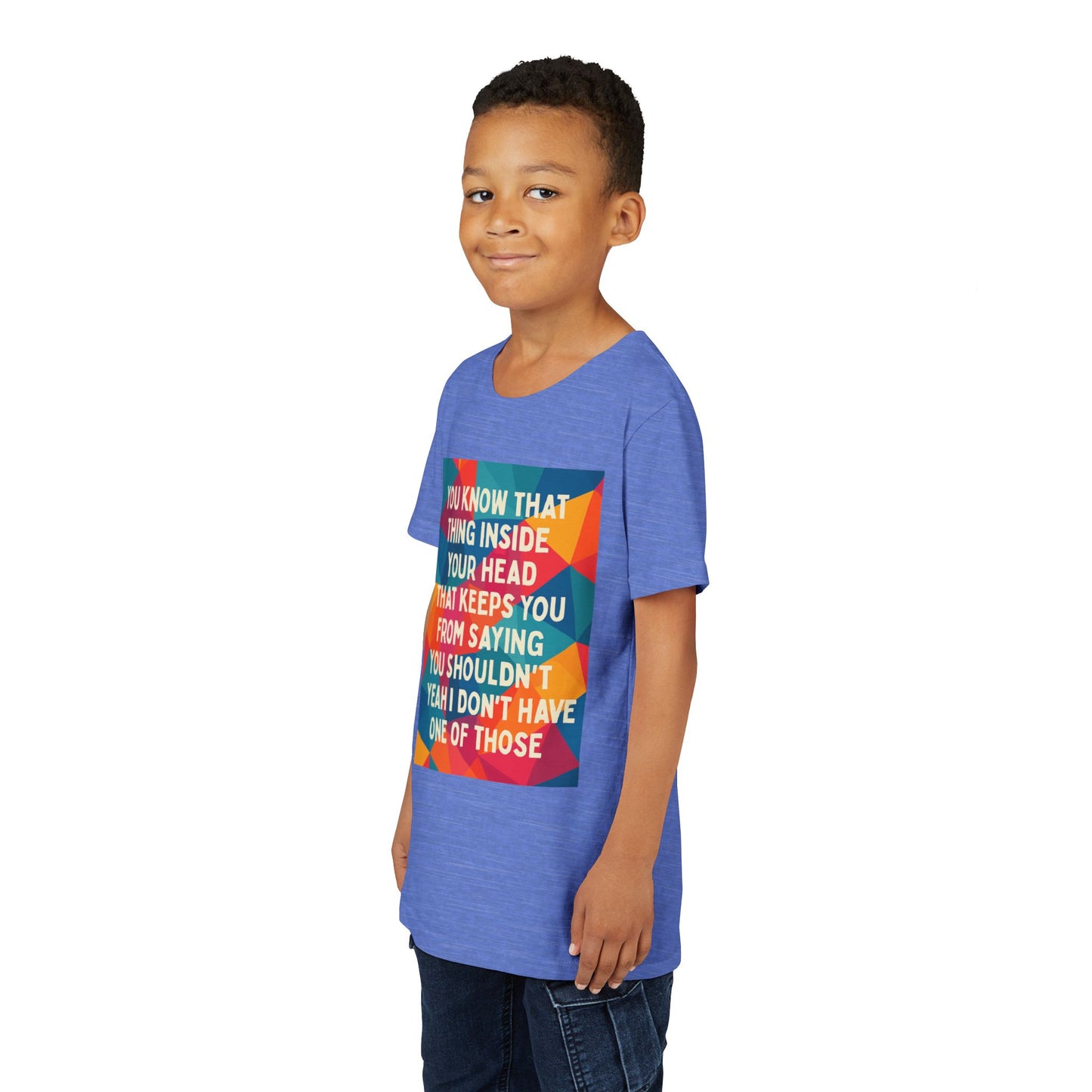 No Filter Youth Unisex Short Sleeve Crewneck Tee
