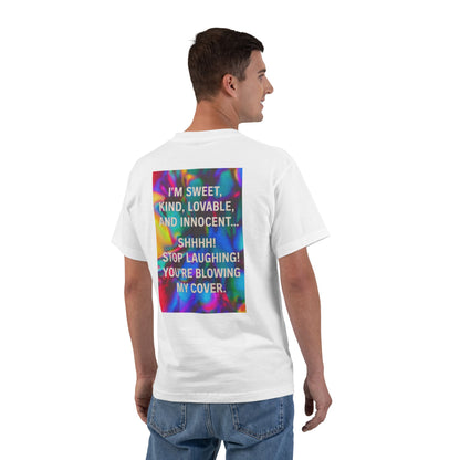 Blowing My Cover Men's Short-Sleeve Crewneck Tee