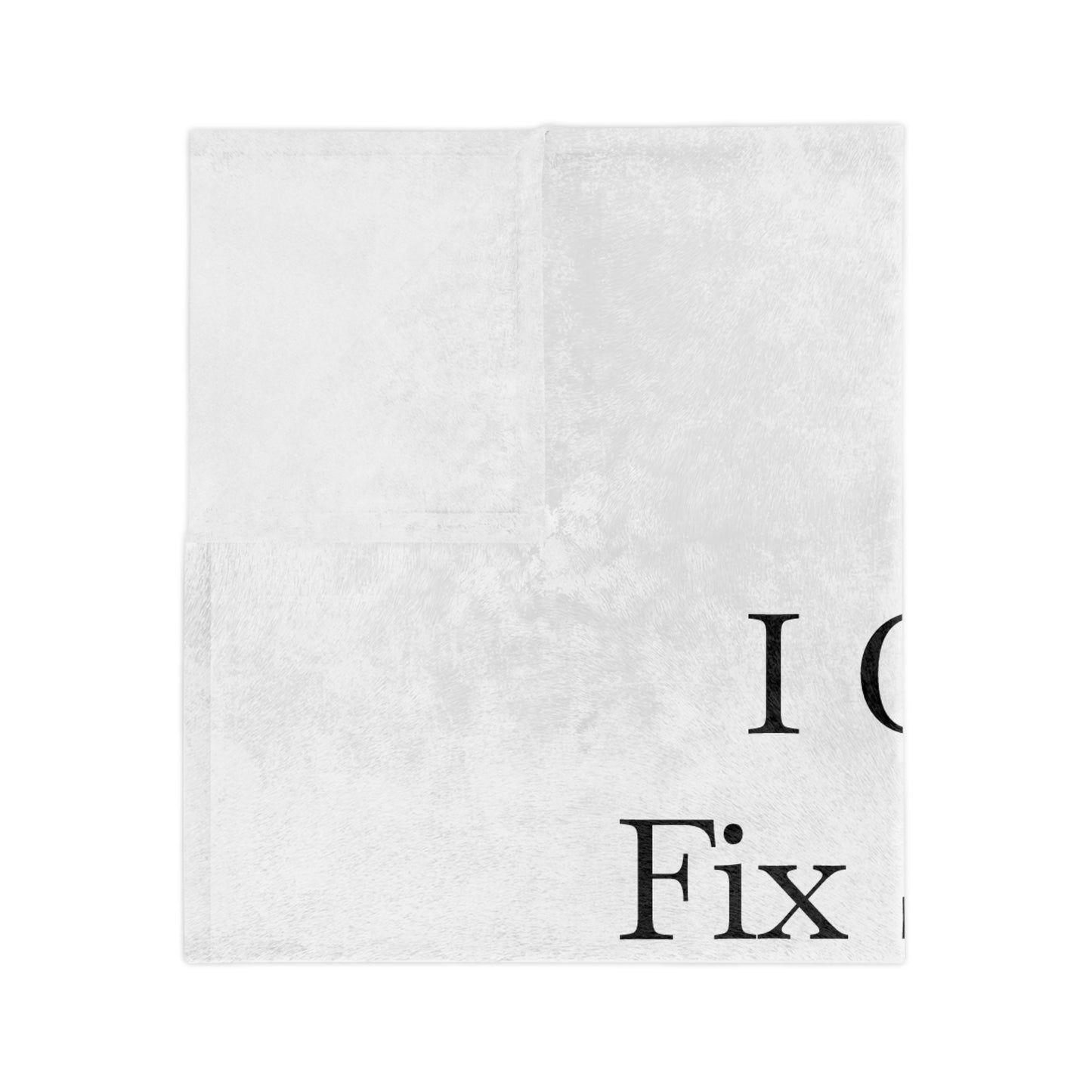 I Can't Fix Stupid Wheel Lift Tow Truck Velveteen Microfiber Blanket