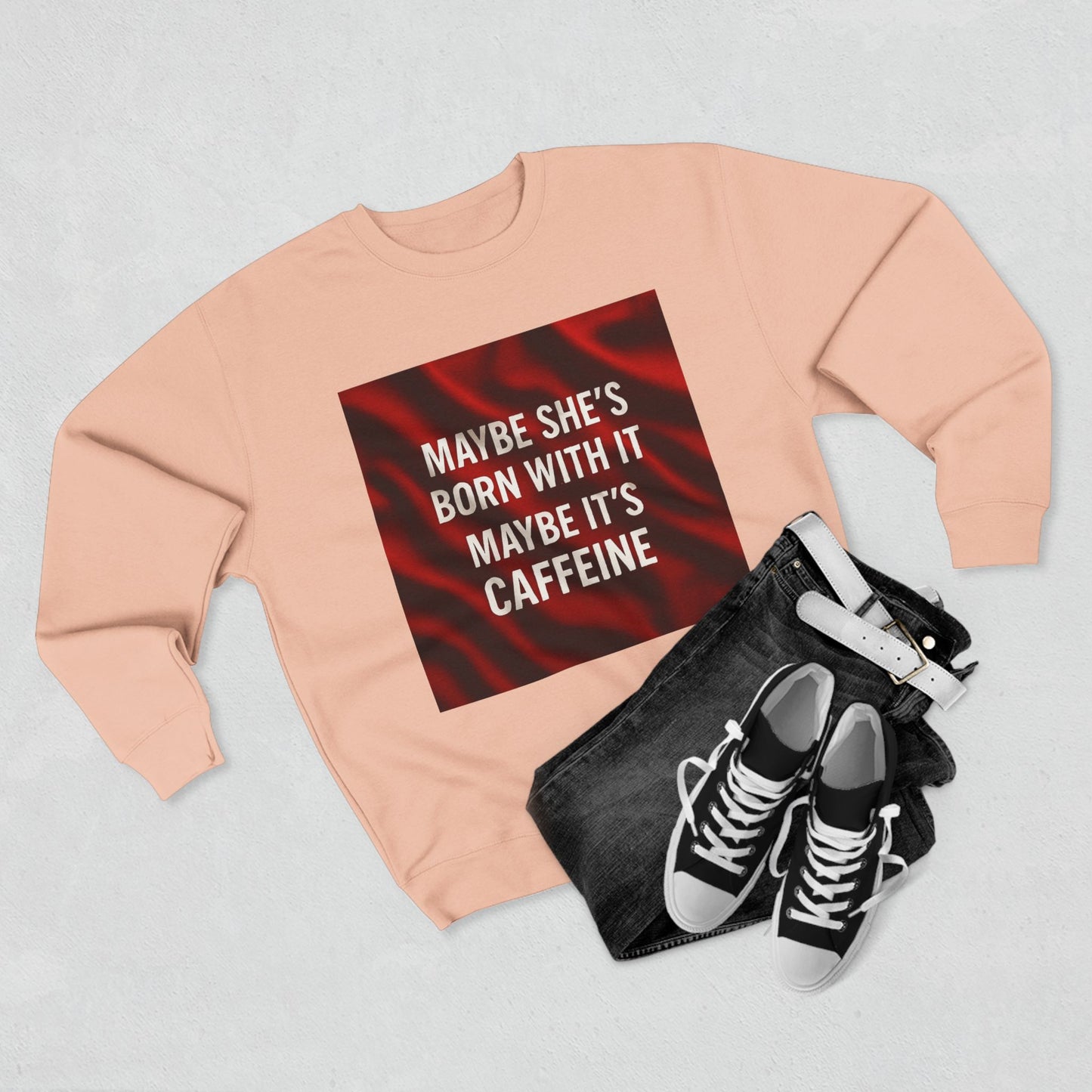 Born With It Unisex Crewneck Sweatshirt