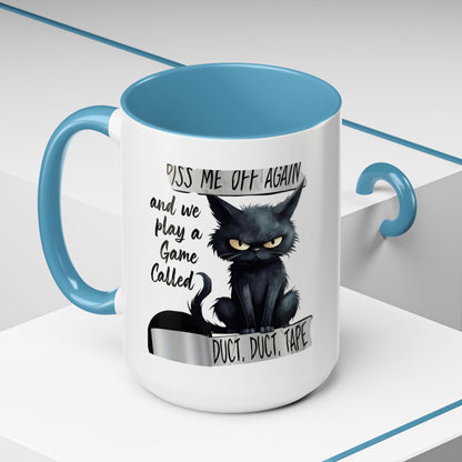 Duct, Duct, Tape 2-Tone Coffee Mug