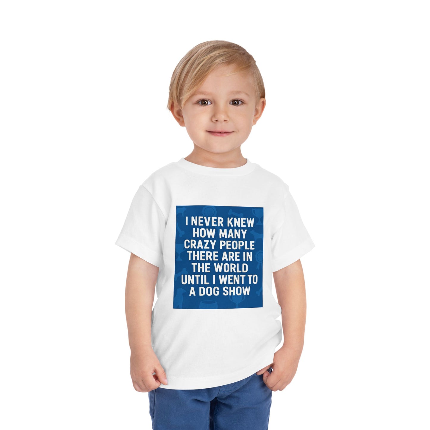 Never Knew Toddler Unisex Short Sleeve Crewneck Tee