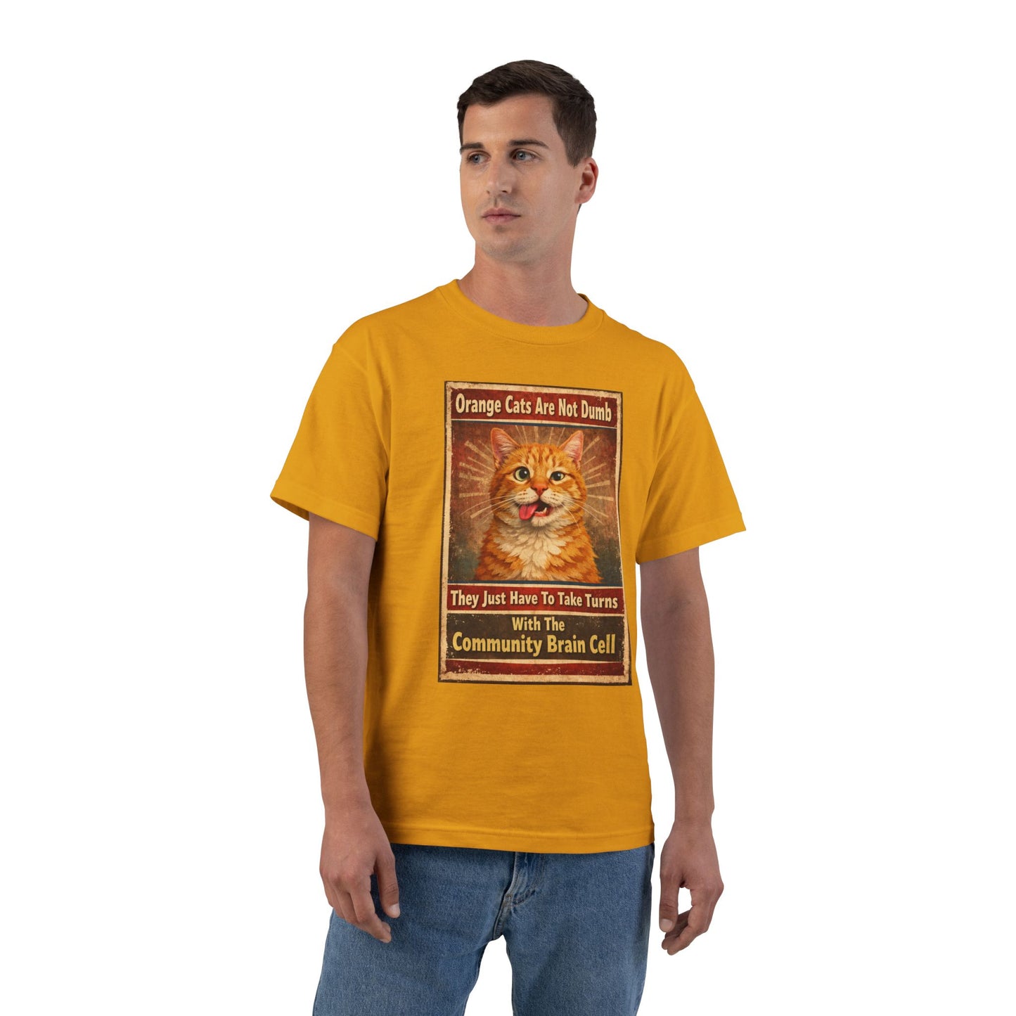 Community Brain Cell Men's Short-Sleeve Crewneck Tee