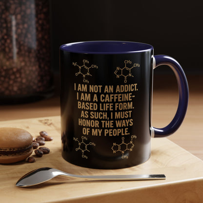 Not An Addict 2-Tone Coffee Mug