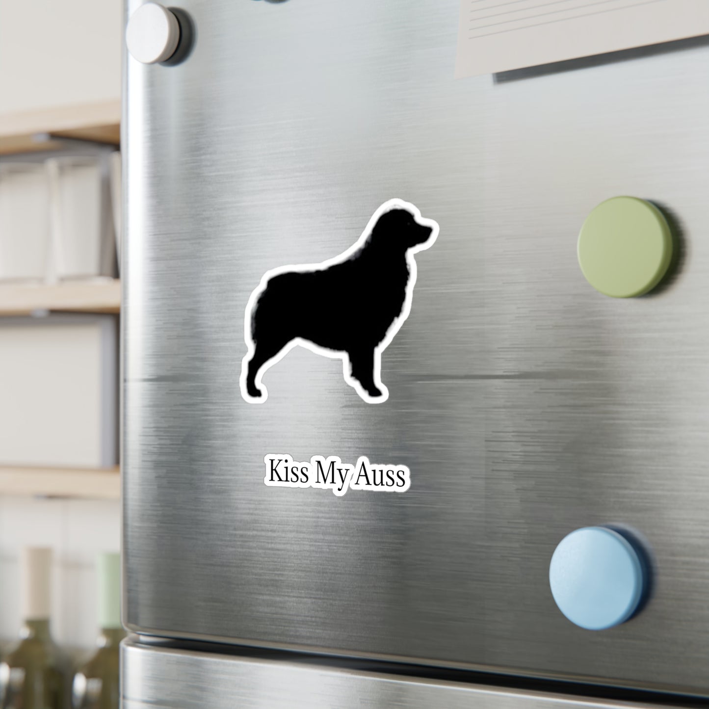 Kiss My Auss Vinyl Decal
