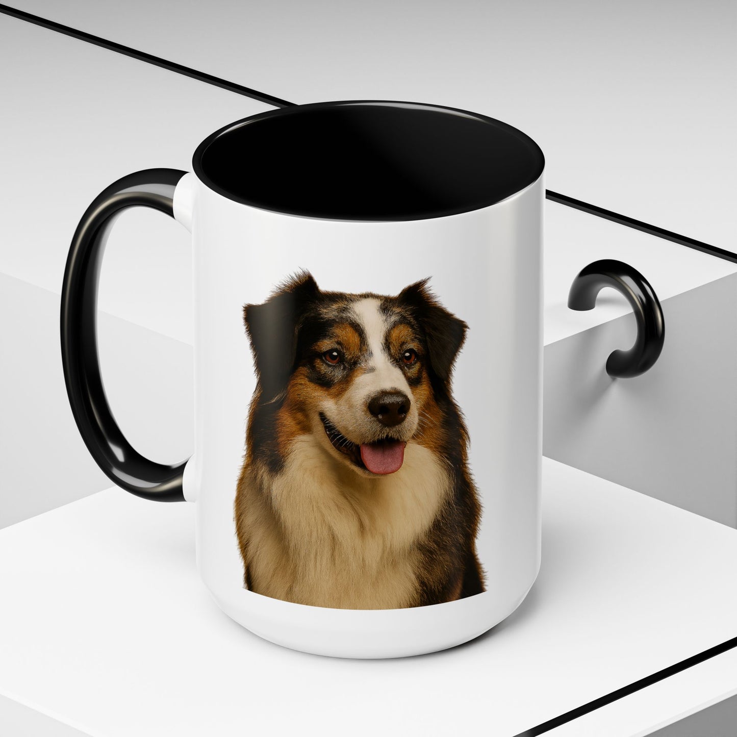 Aussie Head 2-Tone Coffee Mug