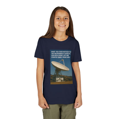 Intelligent Life Youth Unisex Short Sleeve Crewneck Tee