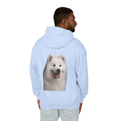 Samoyed Head Unisex Lightweight Hoodie