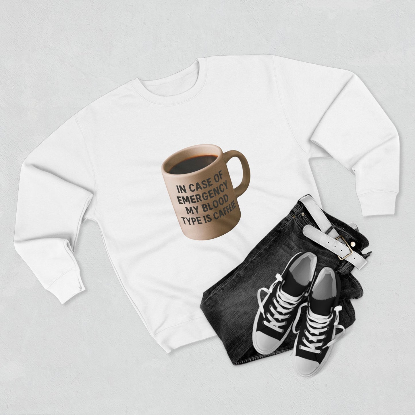 Blood Type Unisex Crewneck Sweatshirt