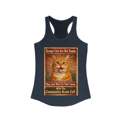 Community Brain Cell Women's Racerback Tank