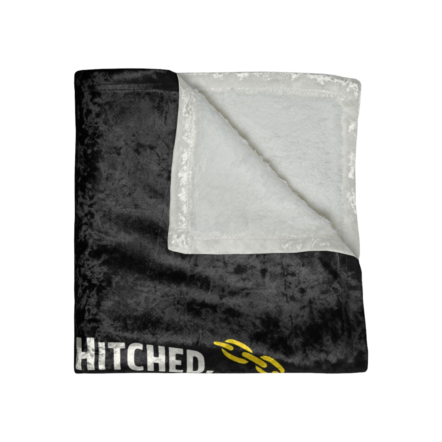 Always Hitched Crushed Velvet Blanket