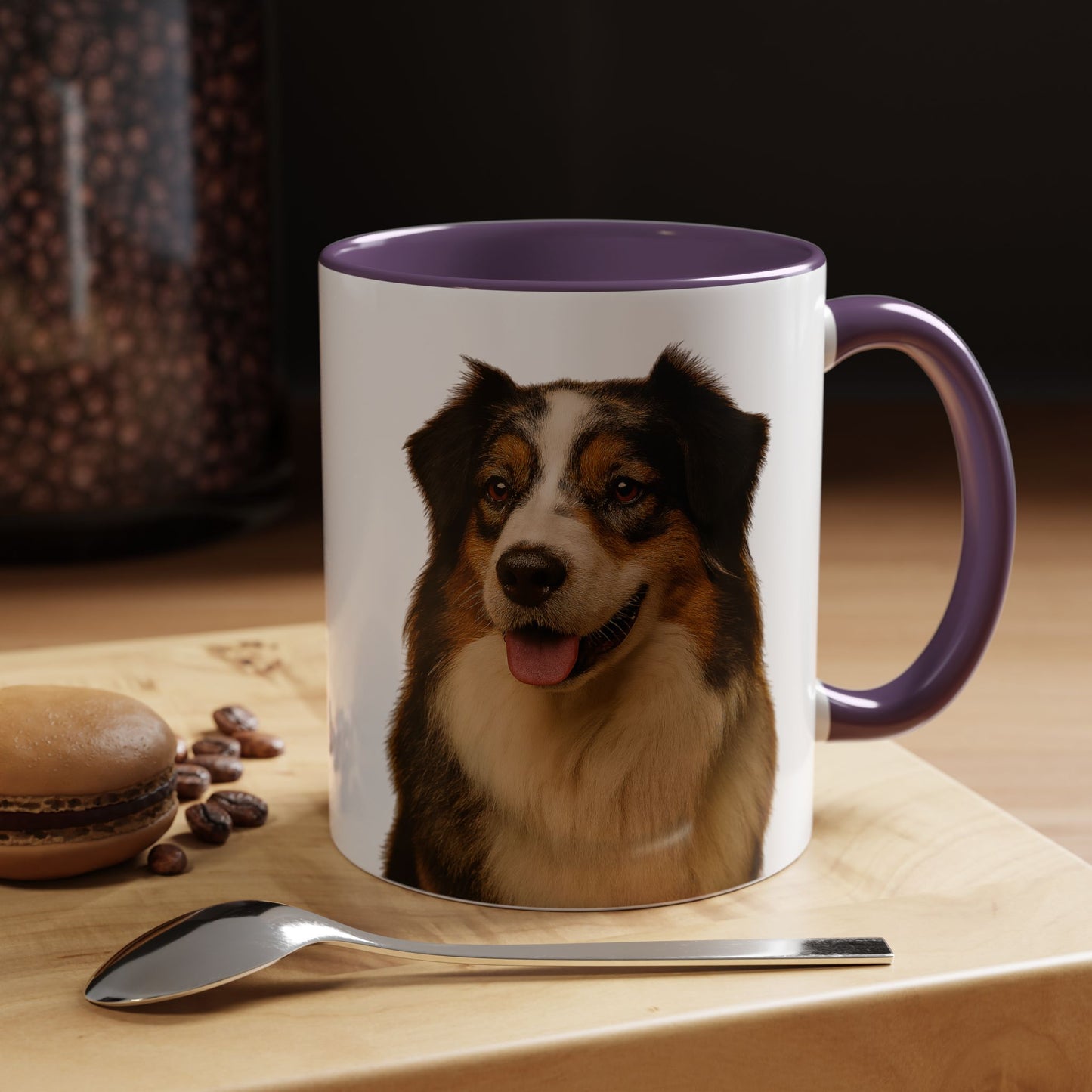 Aussie Head 2-Tone Coffee Mug