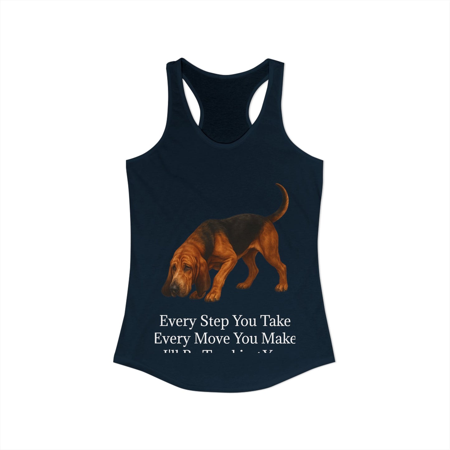 Tracking You Women's Racerback Tank