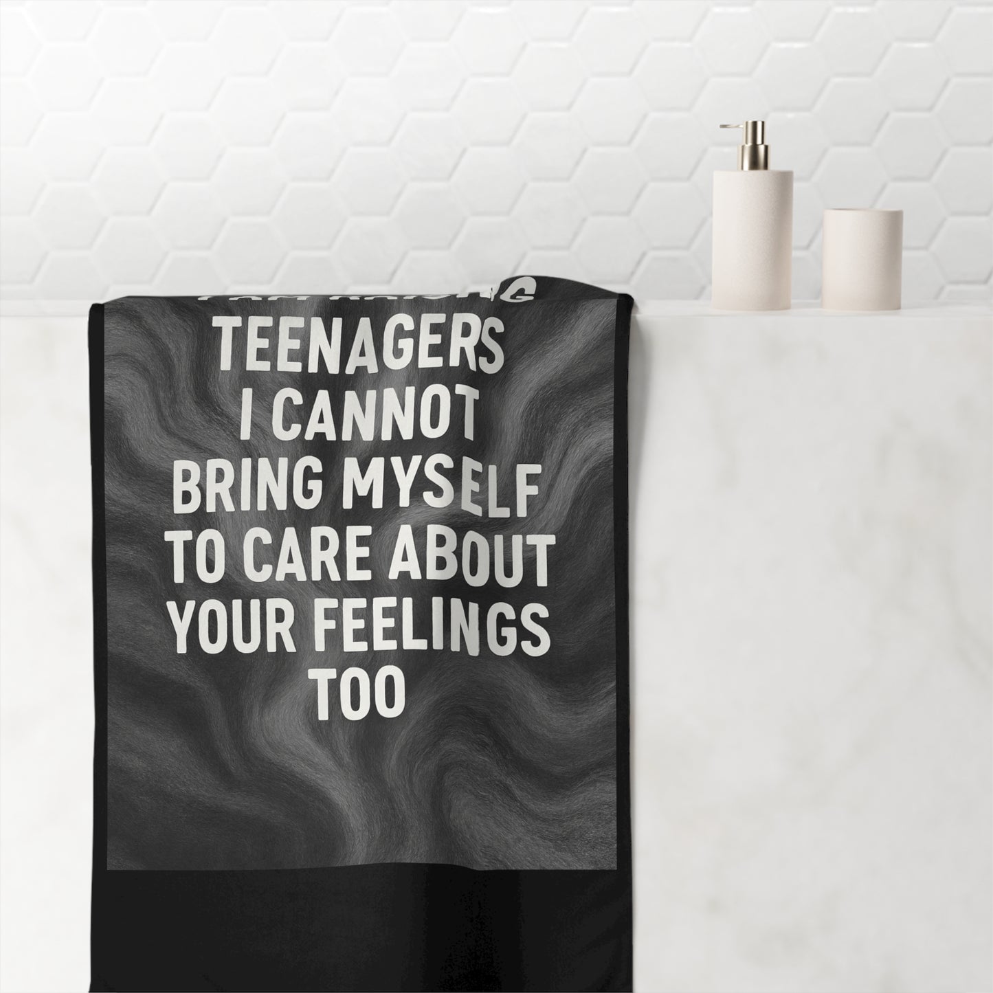 Raising Teenagers Mink-Cotton  Beach Towel