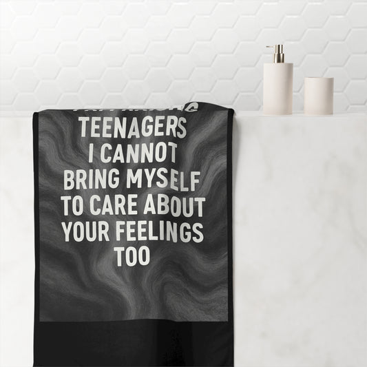 Raising Teenagers Mink-Cotton  Beach Towel