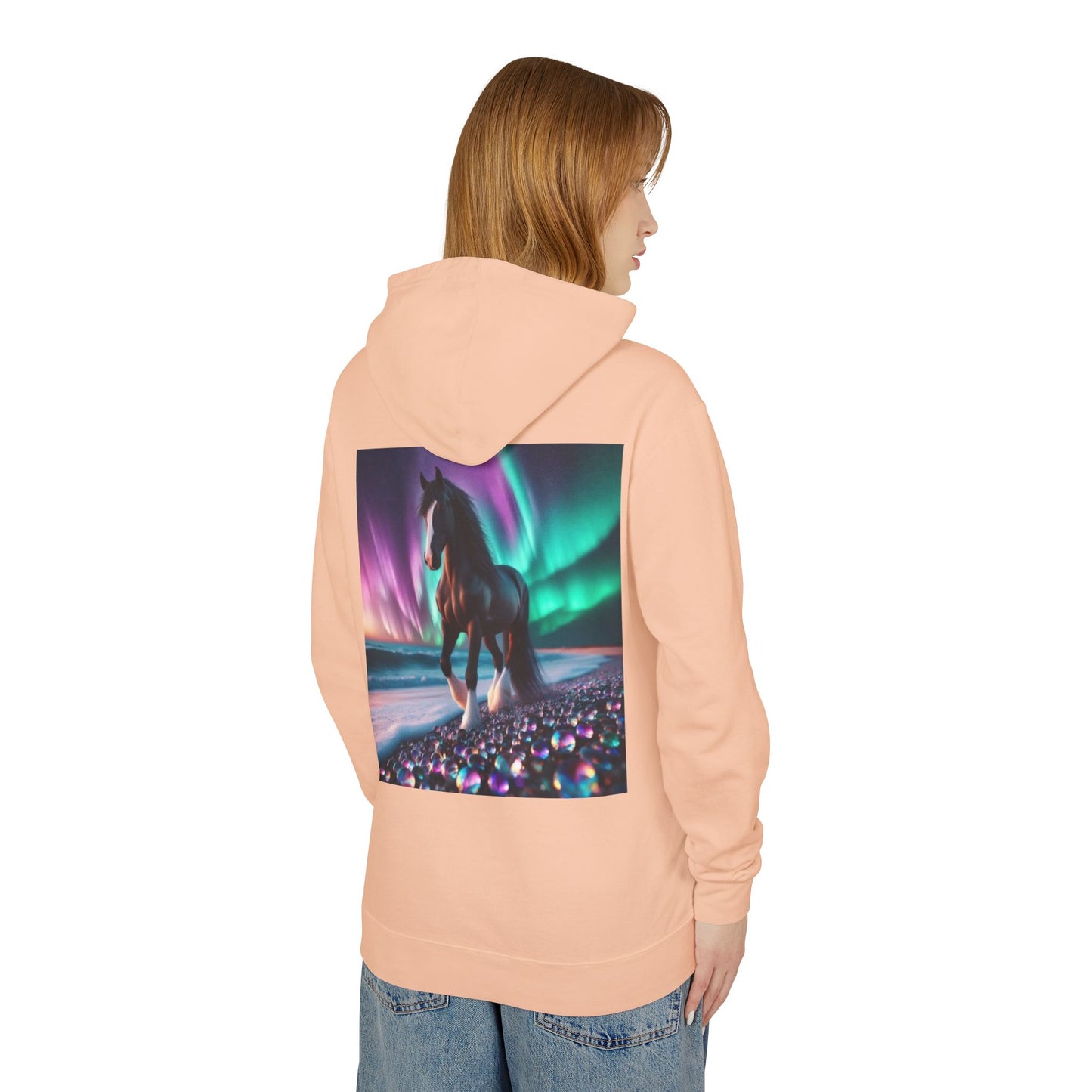 Midnight Magic Unisex Lightweight Hoodie