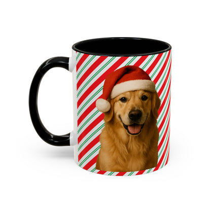 Santa Paws Golden 2-Tone Coffee Mug
