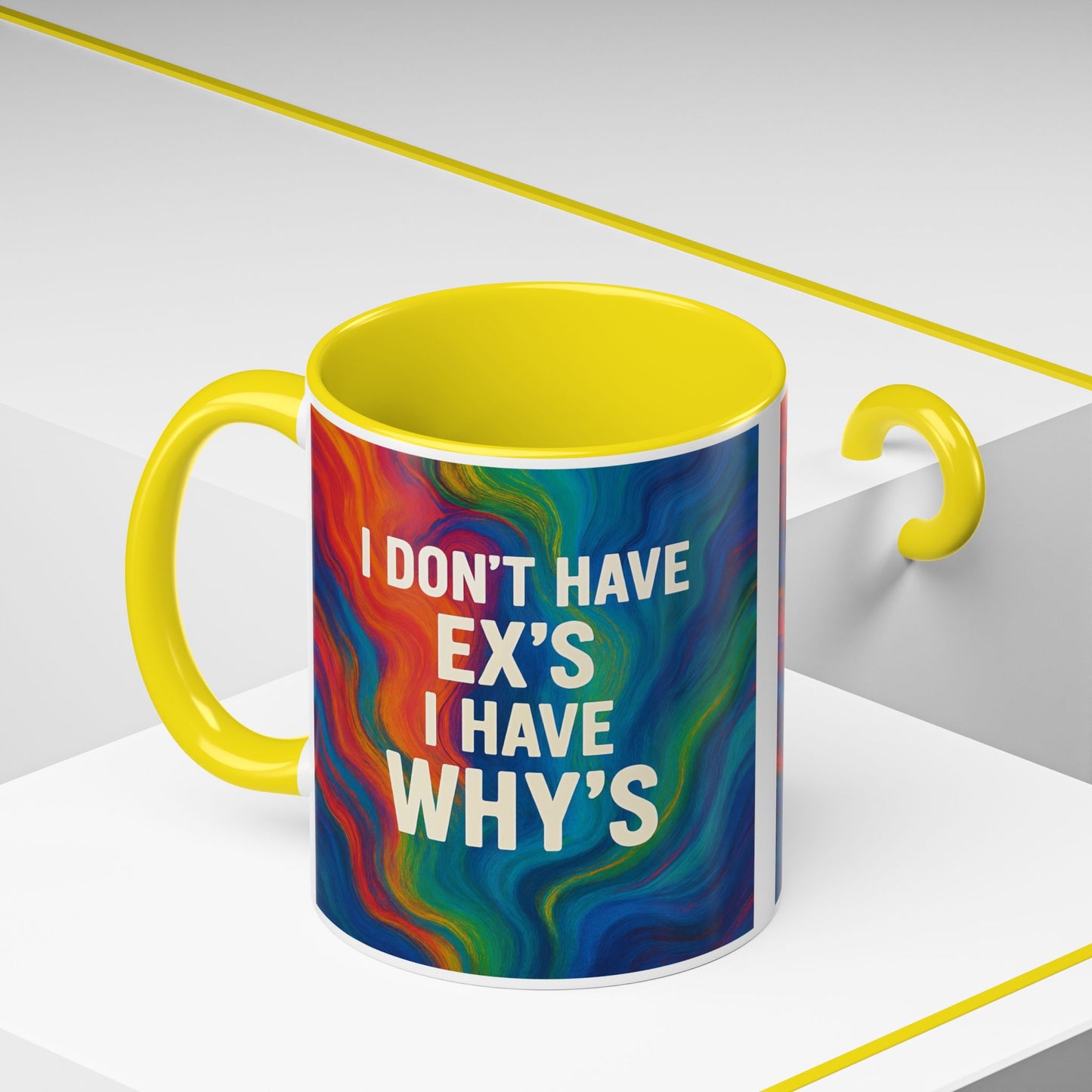 X's And Y's 2-Tone Coffee Mug