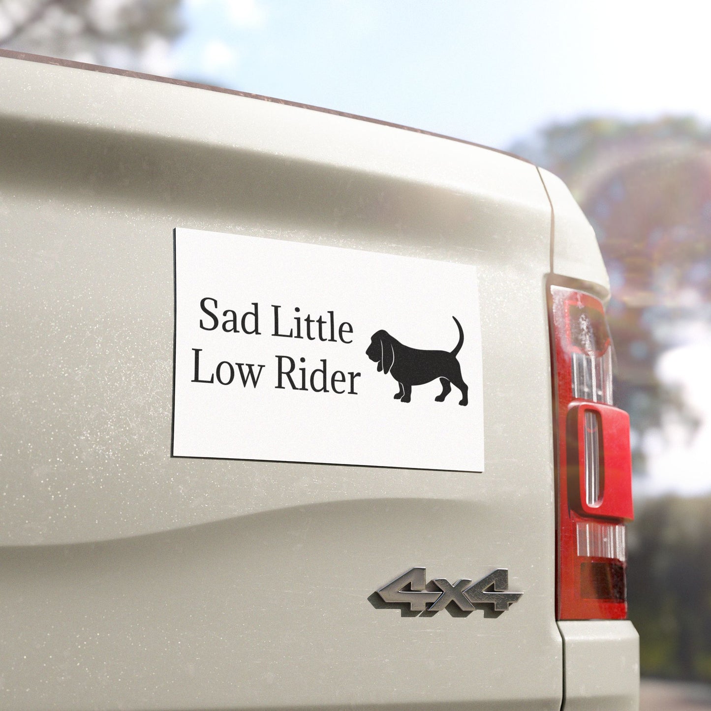 Sad Little Low Rider Indoor/Outdoor Magnet