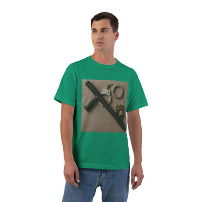 Law Enforcement Appreciation Men's Short-Sleeve Crewneck Tee
