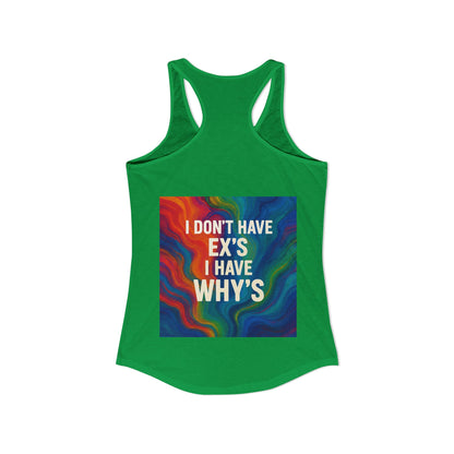 X's And Y's Women's Racerback Tank