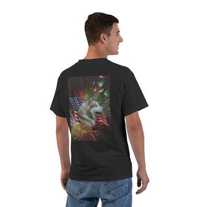 American Malamute Men's Short-Sleeve Crewneck Tee