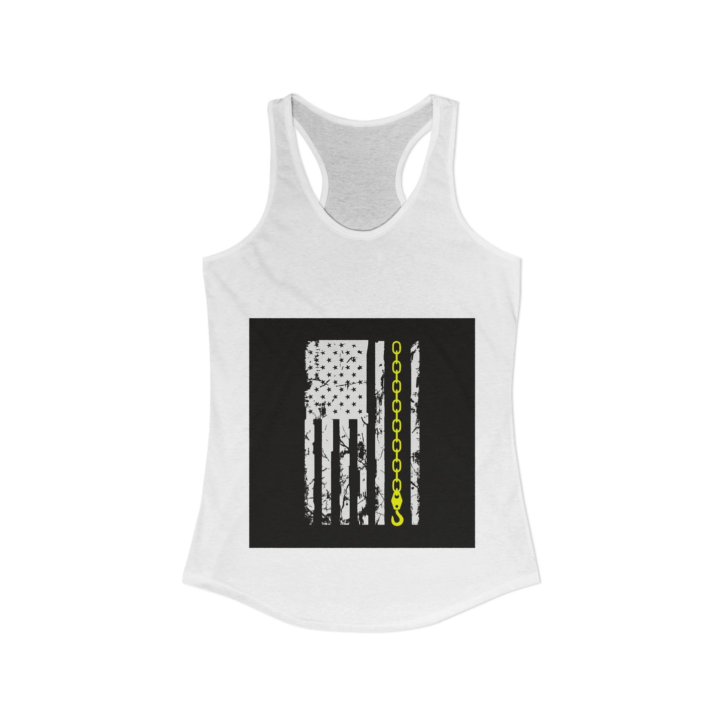 Thin Yellow Line Women's Racerback Tank