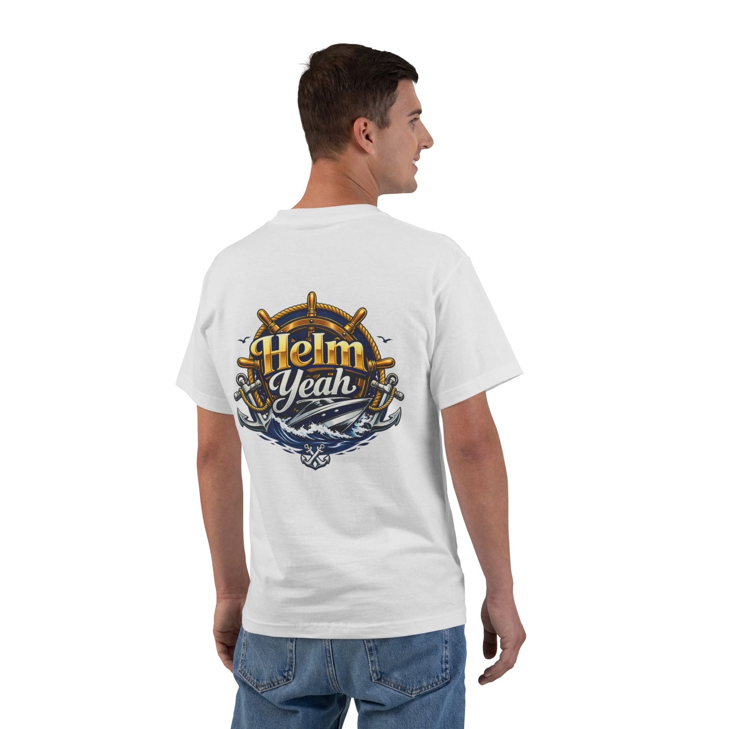 Helm Yeah Men's Short-Sleeve Crewneck Tee