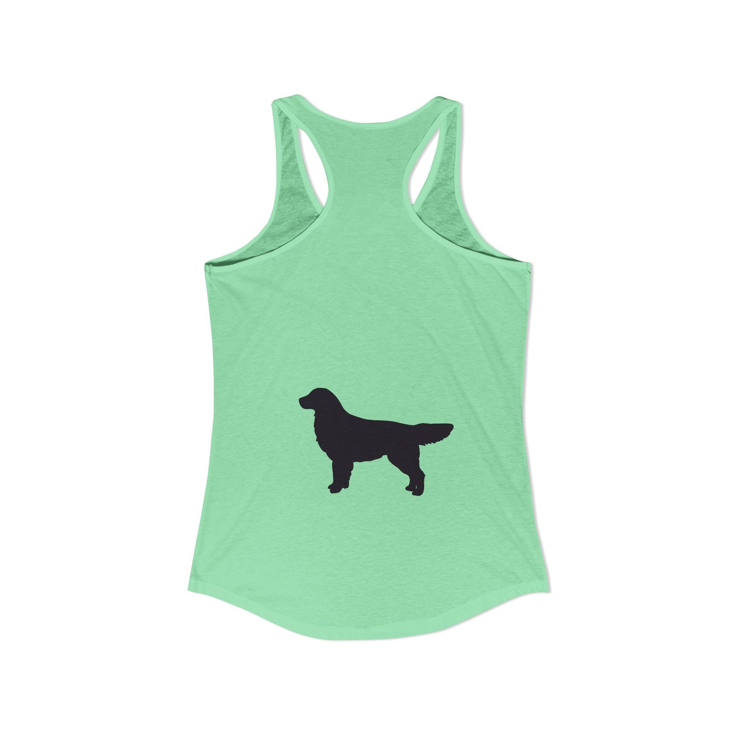 Golden Silhouette Women's Racerback Tank