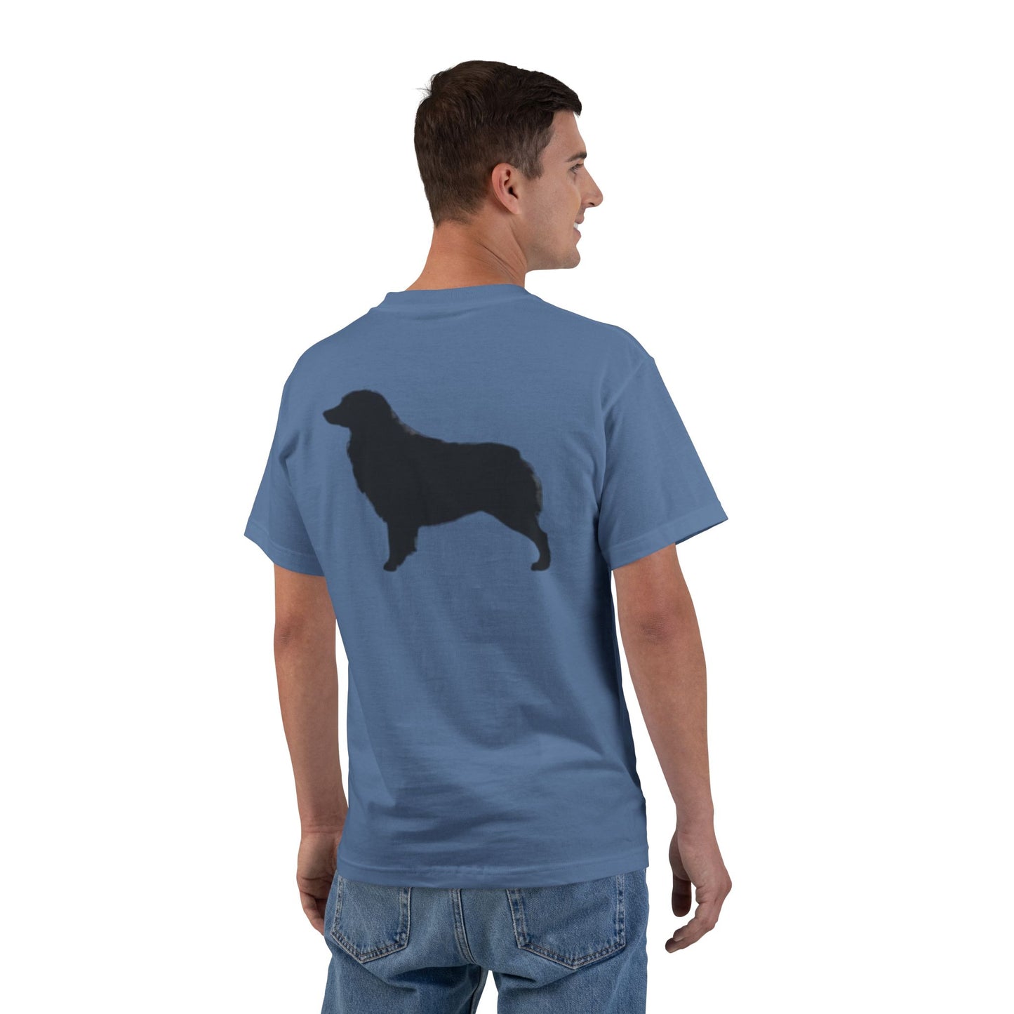 Aussie Silhouette Men's Short-Sleeve Crewneck Tee