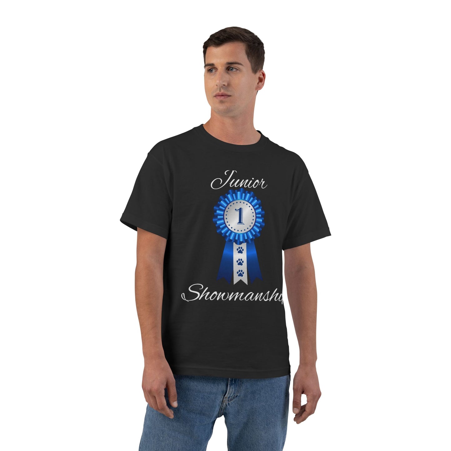 Junior Showmanship Men's Short-Sleeve Crewneck Tee